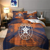 Houston Astros Bedding Set Quilt Cover Without Filler