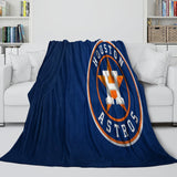 Houston Astros Blanket Flannel Throw Room Decoration