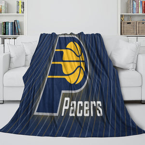 Indiana Pacers Blanket Flannel Fleece Throw Room Decoration