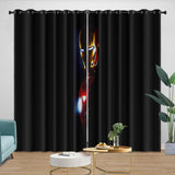 Iron Man Curtains Blackout Window Drapes Room Decoration