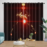 Iron Man Curtains Blackout Window Drapes Room Decoration