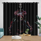 Iron Man Curtains Blackout Window Drapes Room Decoration