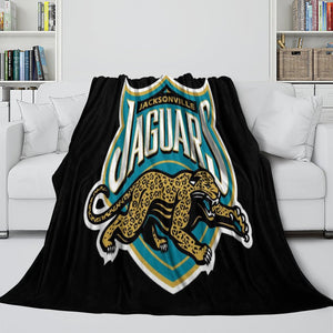 Jacksonville Jaguars Blanket Flannel Fleece Throw Room Decoration