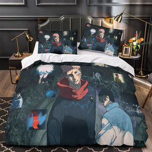 Jujutsu Kaisen Execution Duvet Cover Bedding Set Without Filler