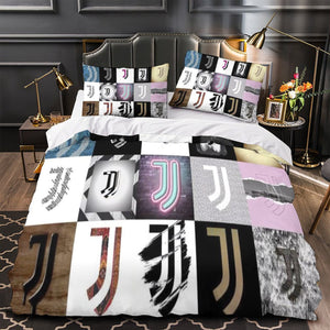 Juventus Football Club Duvet Cover Bedding Set Without Filler