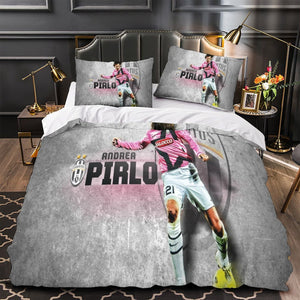 Juventus Football Club Duvet Cover Bedding Set Without Filler