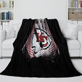 Kansas City Chiefs Blanket Flannel Fleece Throw Kids Room Decoration
