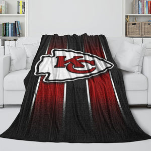 Kansas City Chiefs Blanket Flannel Fleece Throw Kids Room Decoration