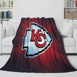 Kansas City Chiefs Blanket Flannel Fleece Throw Kids Room Decoration