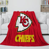 Kansas City Chiefs Blanket Flannel Fleece Throw Kids Room Decoration
