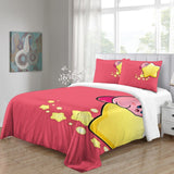 Kirby Bedding Set Quilt Duvet Cover Without Filler