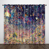 Kirby Curtains Pattern Blackout Window Drapes