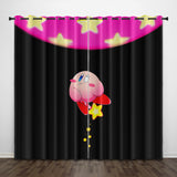 Kirby Curtains Pattern Blackout Window Drapes