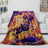 Kobe Blanket Flannel Fleece Throw Kids Room Decoration