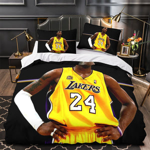 Kobe Duvet Cover Pattern Bedding Set Without Filler
