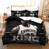 Lakers LeBron Raymone James Bedding Set Pattern Quilt Duvet Cover