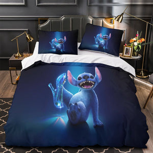 Lilo & Stitch 2025 Bedding Set Pattren Quilt Duvet Cover Without Filler