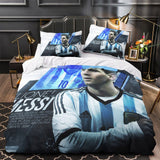 Lionel Messi Pattern Bedding Set Quilt Cover Without Filler