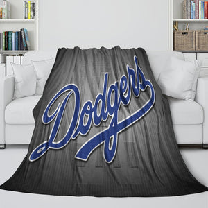 Los Angeles Dodgers Blanket Flannel Throw Room Decoration