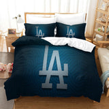 Los Angeles Dodgers Duvet Cover Kids Room Bedding Set Without Filler
