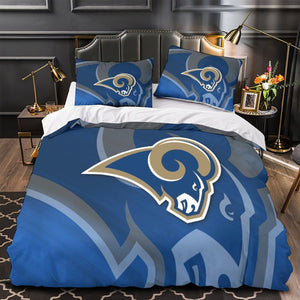Los Angeles Rams Bedding Set Duvet Cover Without Filler