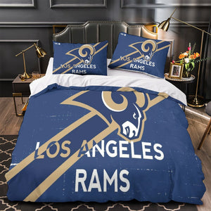 Los Angeles Rams Bedding Set Duvet Cover Without Filler
