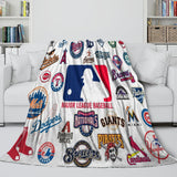Major League Baseball MLB Blanket Flannel Throw Room Decoration