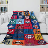 Major League Baseball MLB Blanket Flannel Throw Room Decoration