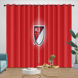 Major League Soccer MLS Curtains Blackout Window Drapes Room Decoration