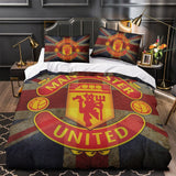 Manchester United Football Club Bedding Set Quilt Cover Without Filler