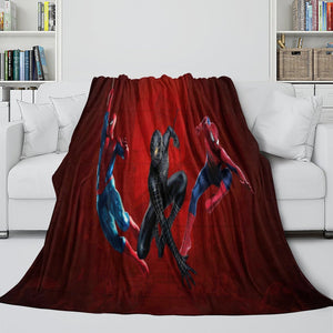 Marvels Spider-Man 2 Blanket Flannel Throw Room Decoration