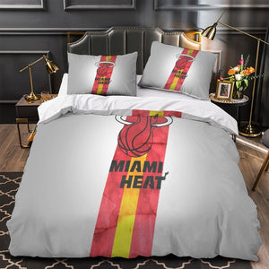 Miami Heat Bedding Set Duvet Cover Without Filler
