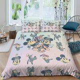 Mickey Mouse Bedding Set Pattern Quilt Cover Without Filler