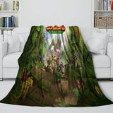 Minecraft Dungeons Blanket Flannel Throw Room Decoration