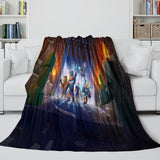 Minecraft Dungeons Blanket Flannel Throw Room Decoration