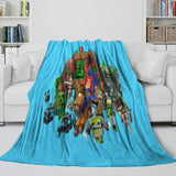 Minecraft Legends Blanket Flannel Throw Room Decoration