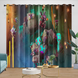 Minecraft Legends Curtains Blackout Window Drapes Room Decoration