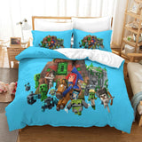 Minecraft Legends Duvet Cover Bedding Set Without Filler