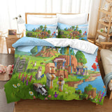 Minecraft Legends Duvet Cover Bedding Set Without Filler
