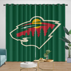 Minnesota Wild Curtains Blackout Window Drapes Room Decoration