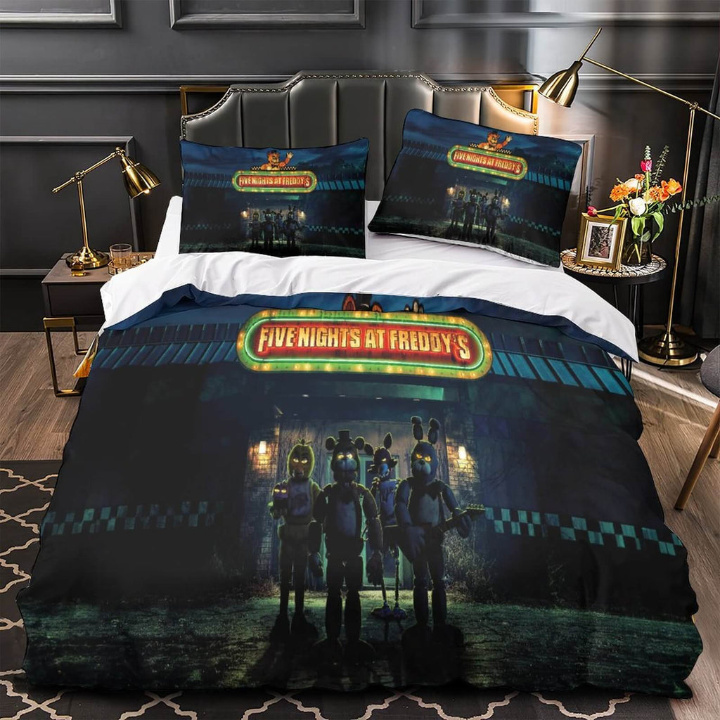 Movie Five Nights At Freddys Bedding Set Quilt Duvet Cover Without Filler