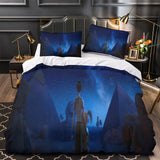 Mummies Bedding Set Pattern Quilt Cover Room Decoration