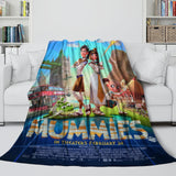 Mummies Blanket Flannel Fleece Throw Room Decoration