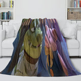 Mummies Blanket Flannel Fleece Throw Room Decoration