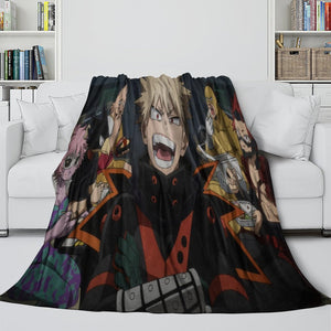 My Hero Academia You're Next Blanket Flannel Throw Room Decoration