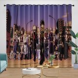 My Hero Academia You're Next Curtains Blackout Window Drapes Room Decoration