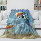 My Little Pony Blanket Flannel Fleece Throw Room Decoration