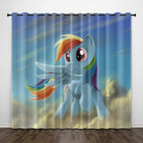 My Little Pony Curtains Pattern Blackout Window Drapes