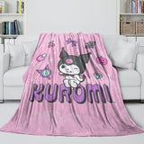 My Melody Kuromi Blanket Flannel Throw Room Decoration