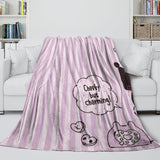 My Melody Kuromi Blanket Flannel Throw Room Decoration